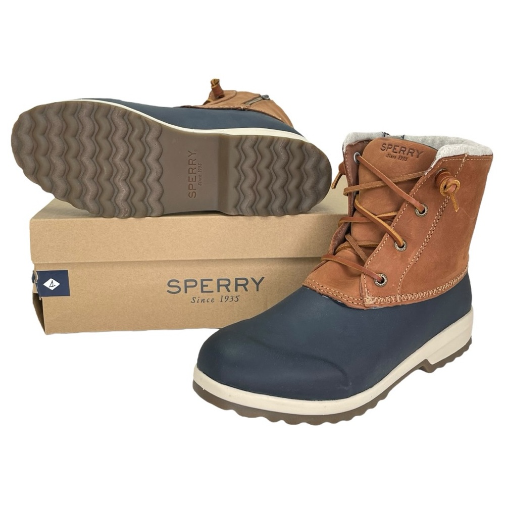 Sperry Maritime Repel Waterproof Mid Top Womens Ducks Boots Size 7M - Picture 9 of 12
